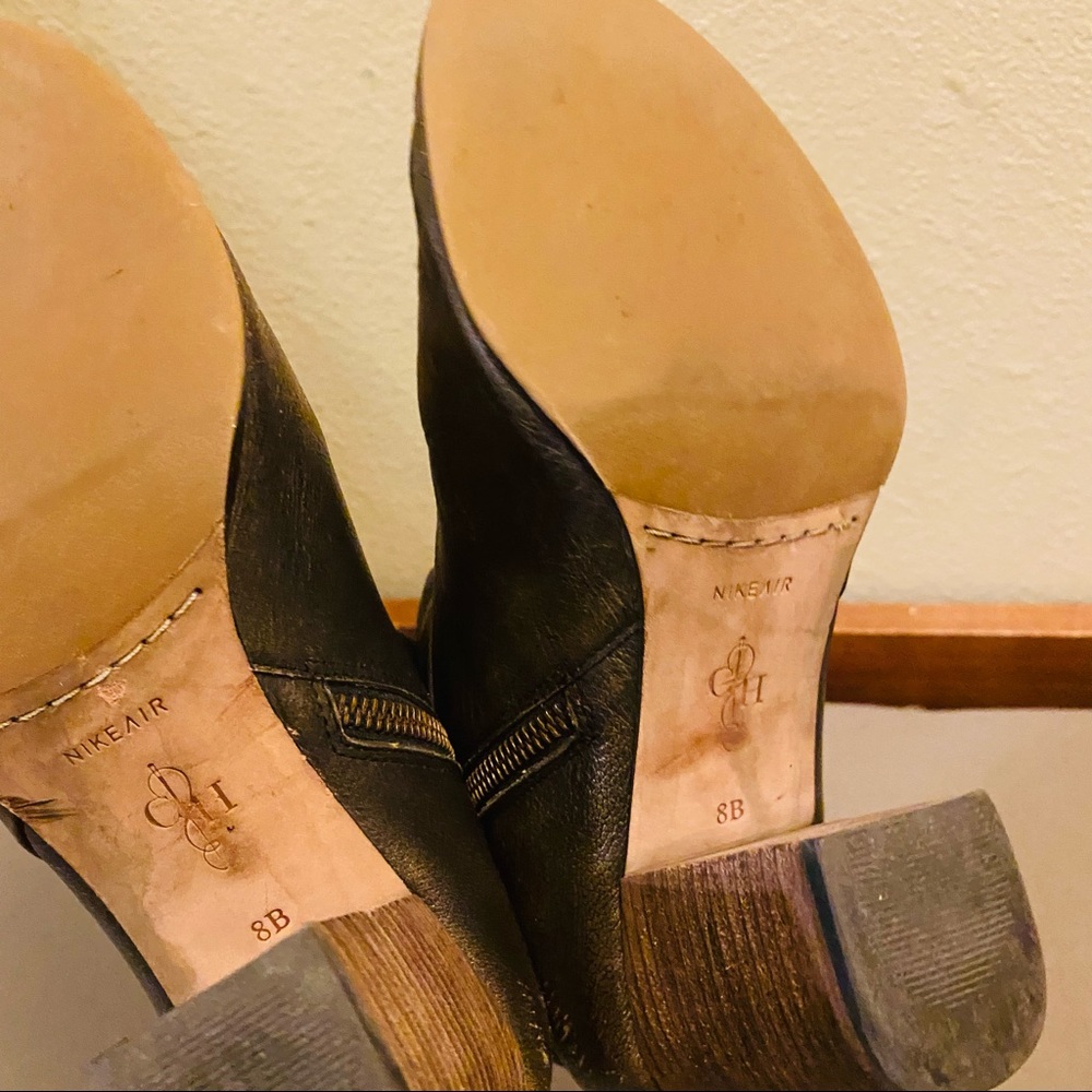 Cole Haan Nike Air Distressed Bronze Booties, Size 8B - Picture 8 of 11